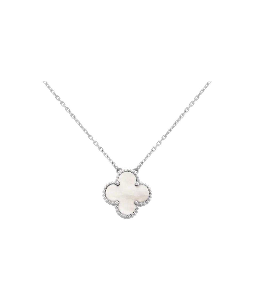 VAN CLEEF & ARPELS Белое колье из белого золота, фото 1