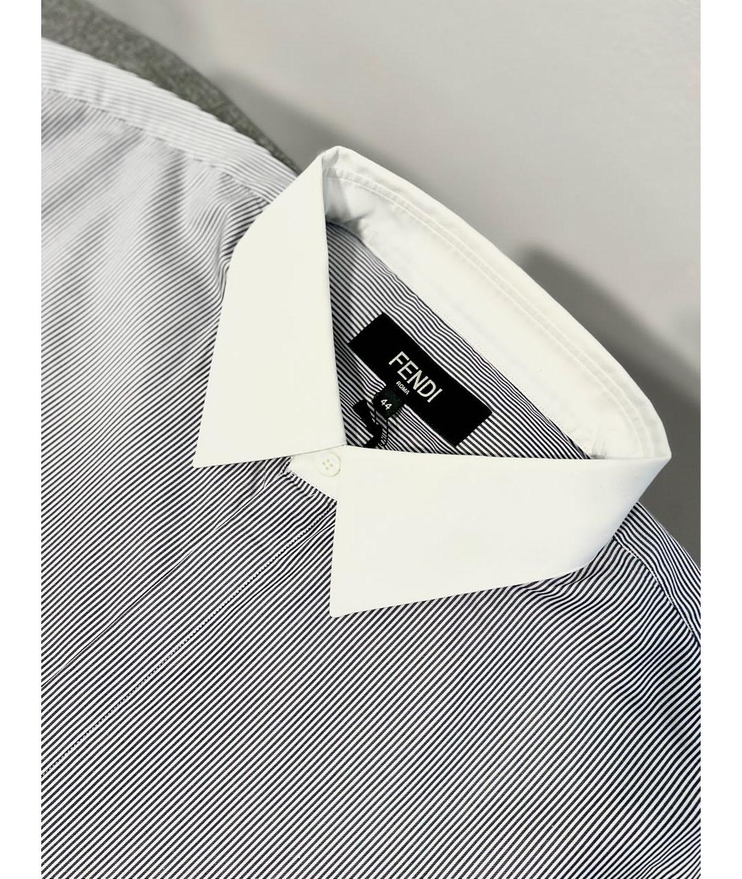 FENDI Хлопковая классическая рубашка, фото 3