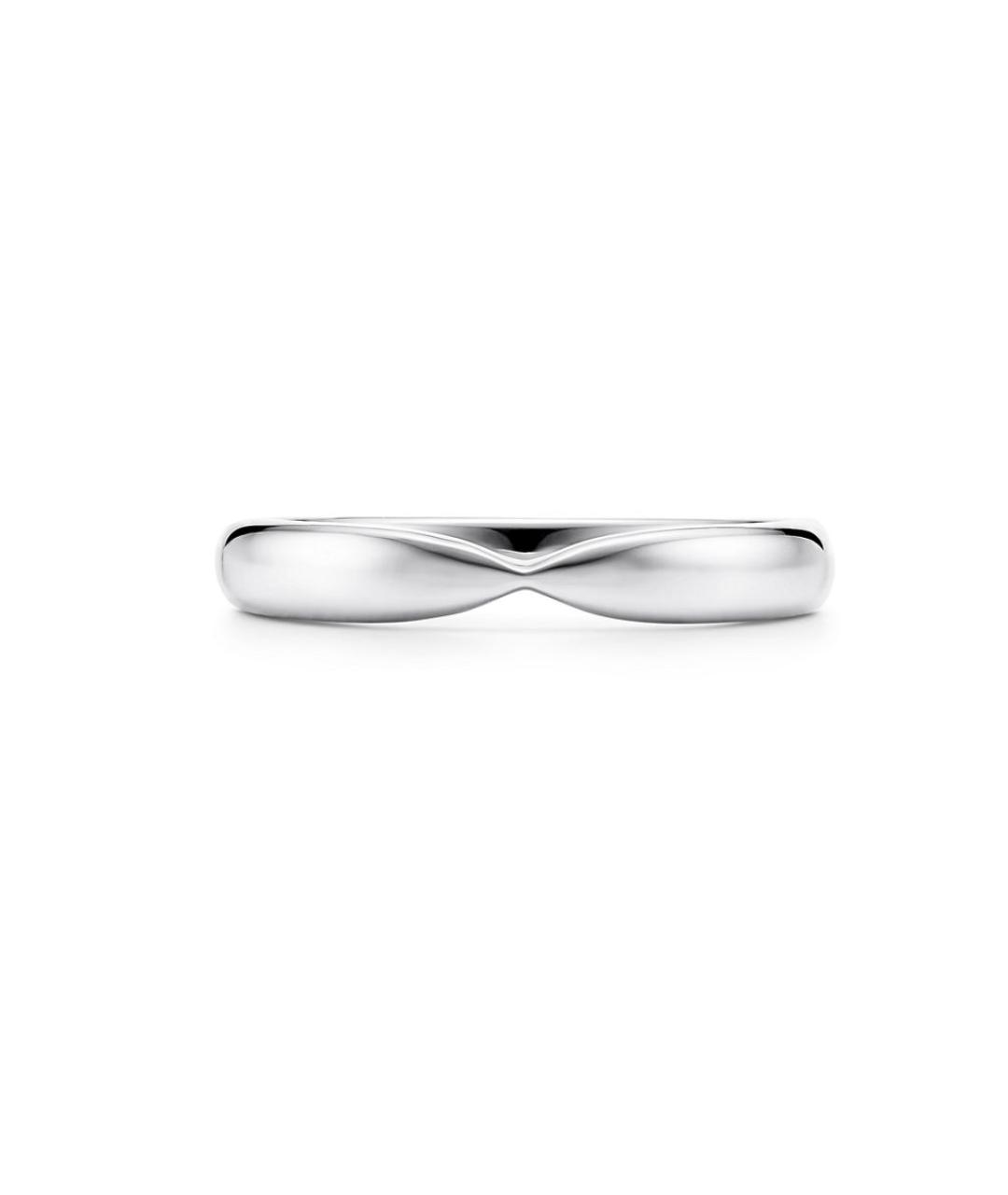 TIFFANY&CO Серебряное платиновое кольцо, фото 1
