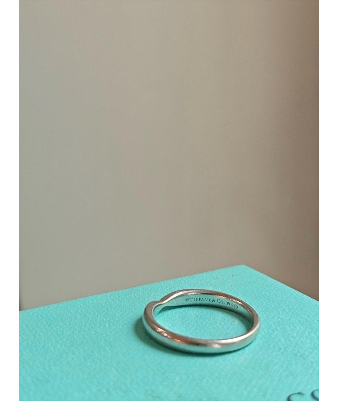 TIFFANY&CO Серебряное платиновое кольцо, фото 3