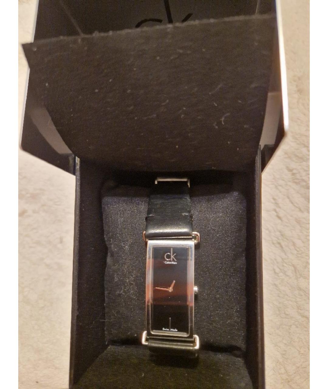 CALVIN KLEIN Серебряные металлические часы, фото 2