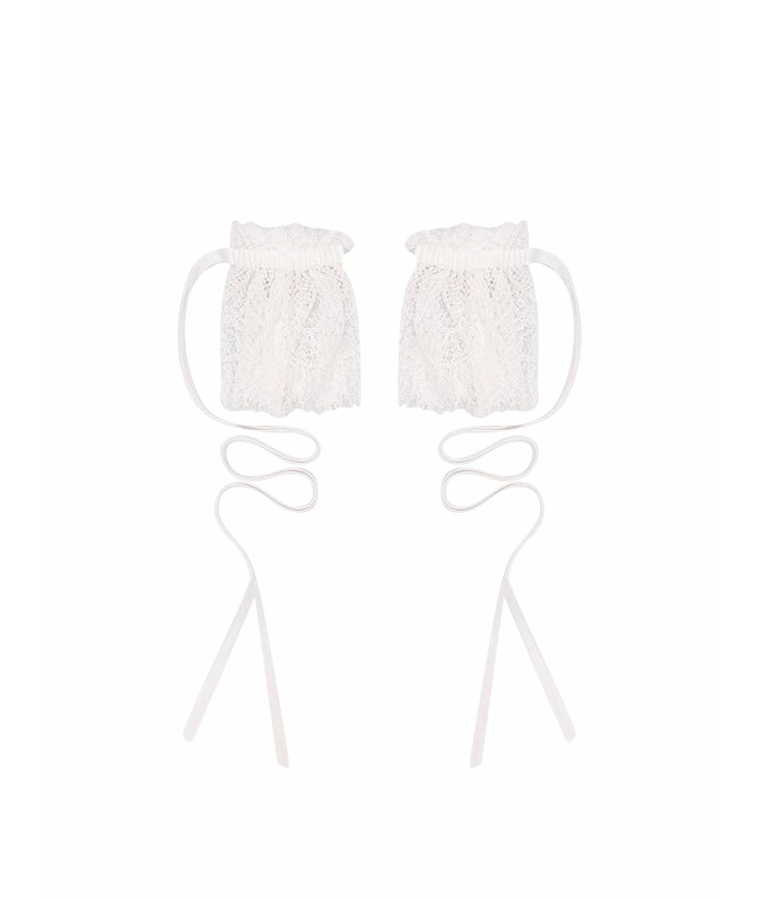 ANN DEMEULEMEESTER Белые митенки, фото 1