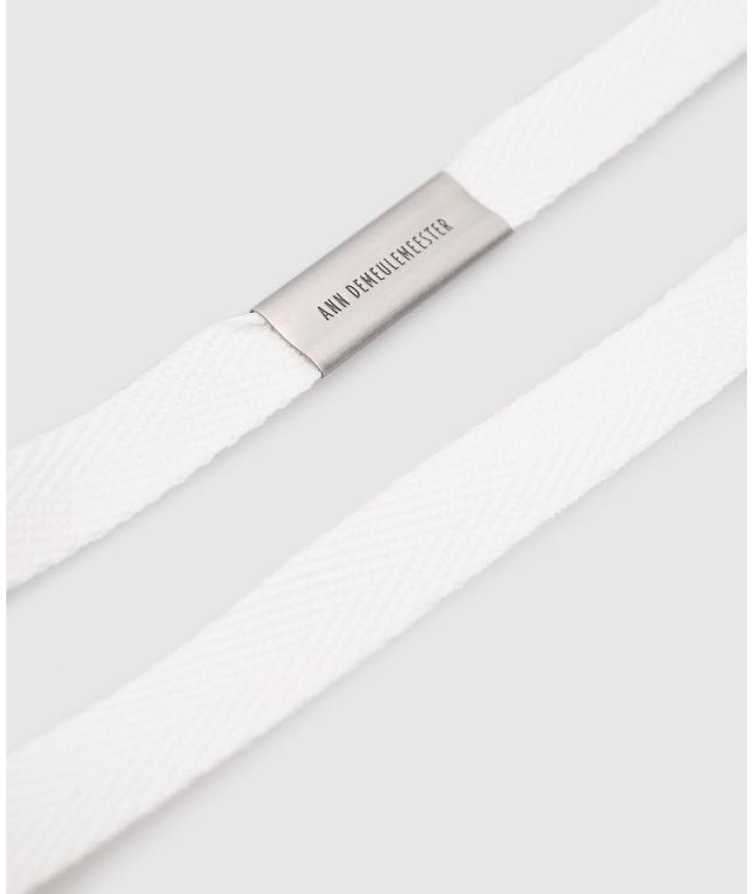 ANN DEMEULEMEESTER Белые митенки, фото 3