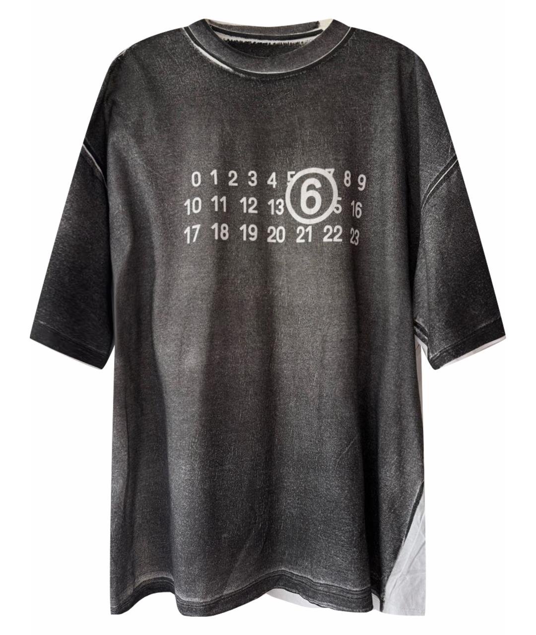 MM6 MAISON MARGIELA Хлопковая футболка, фото 1