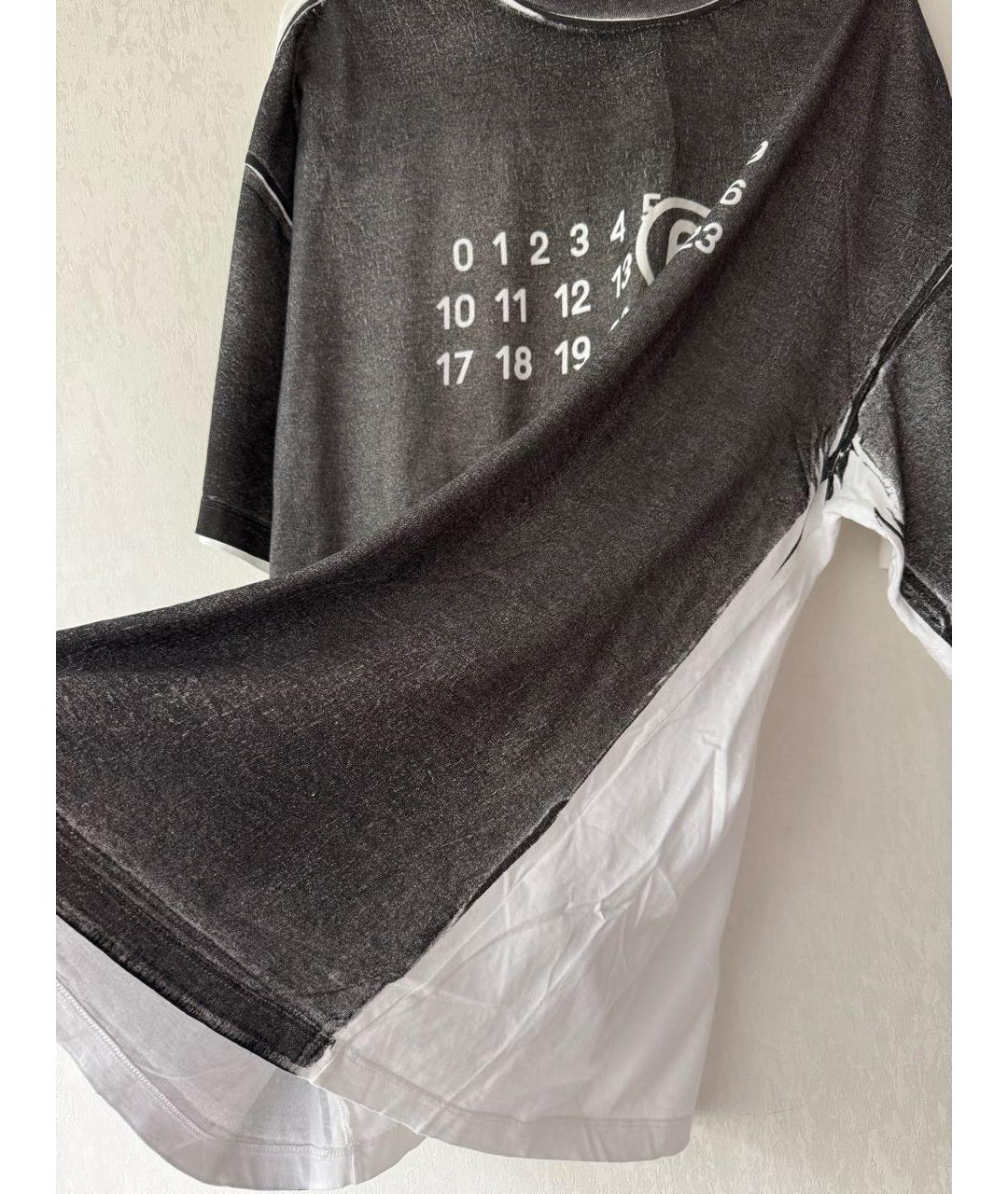 MM6 MAISON MARGIELA Хлопковая футболка, фото 3