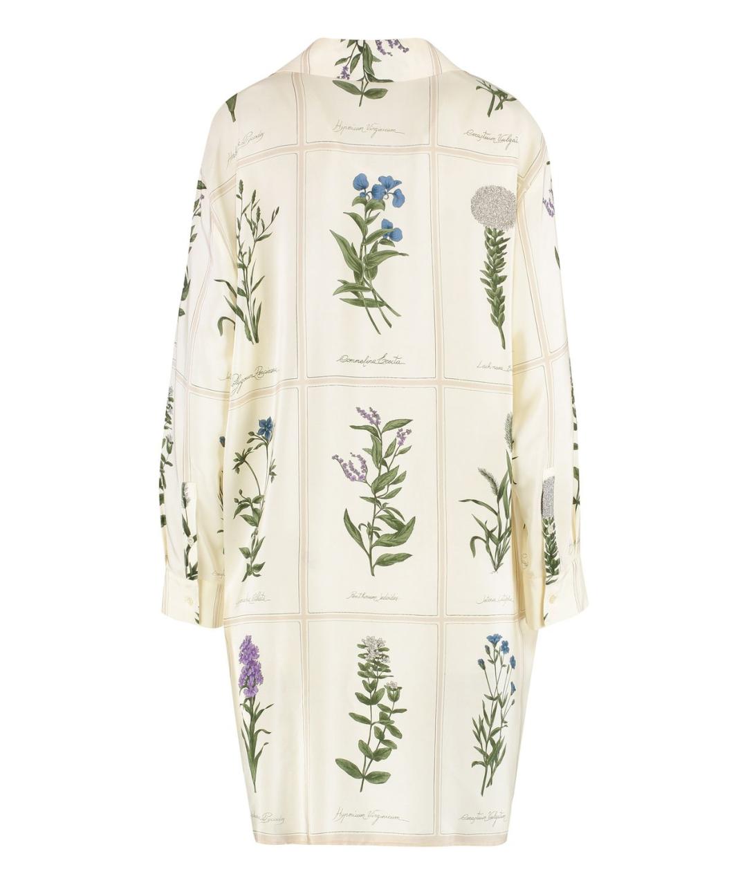 WEEKEND MAX MARA Мульти шелковое повседневное платье, фото 2