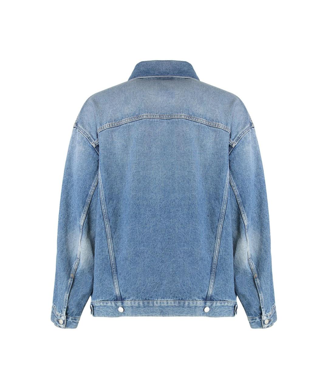 ACNE STUDIOS Голубая хлопковая куртка, фото 2