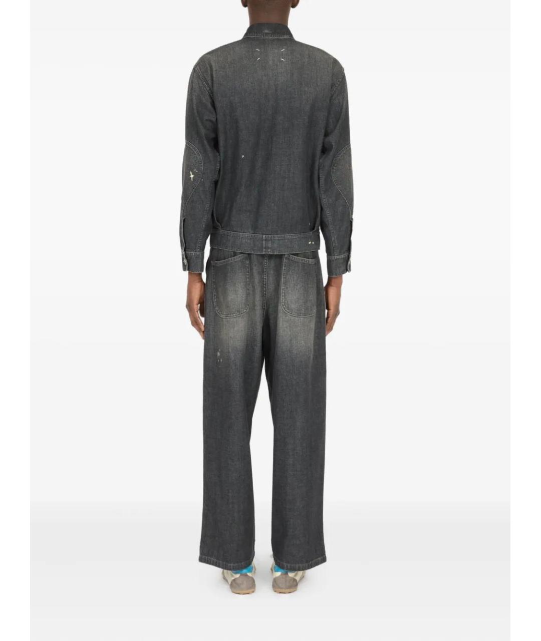 MAISON MARGIELA Антрацитовая хлопковая куртка, фото 5