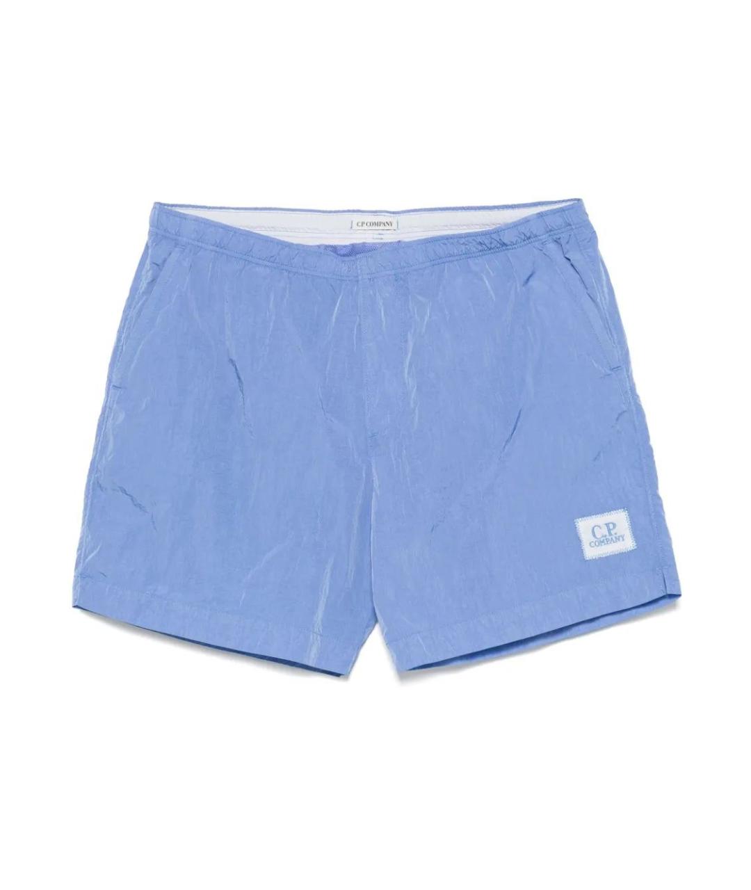 CP COMPANY Голубые полиамидовые плавки, фото 1