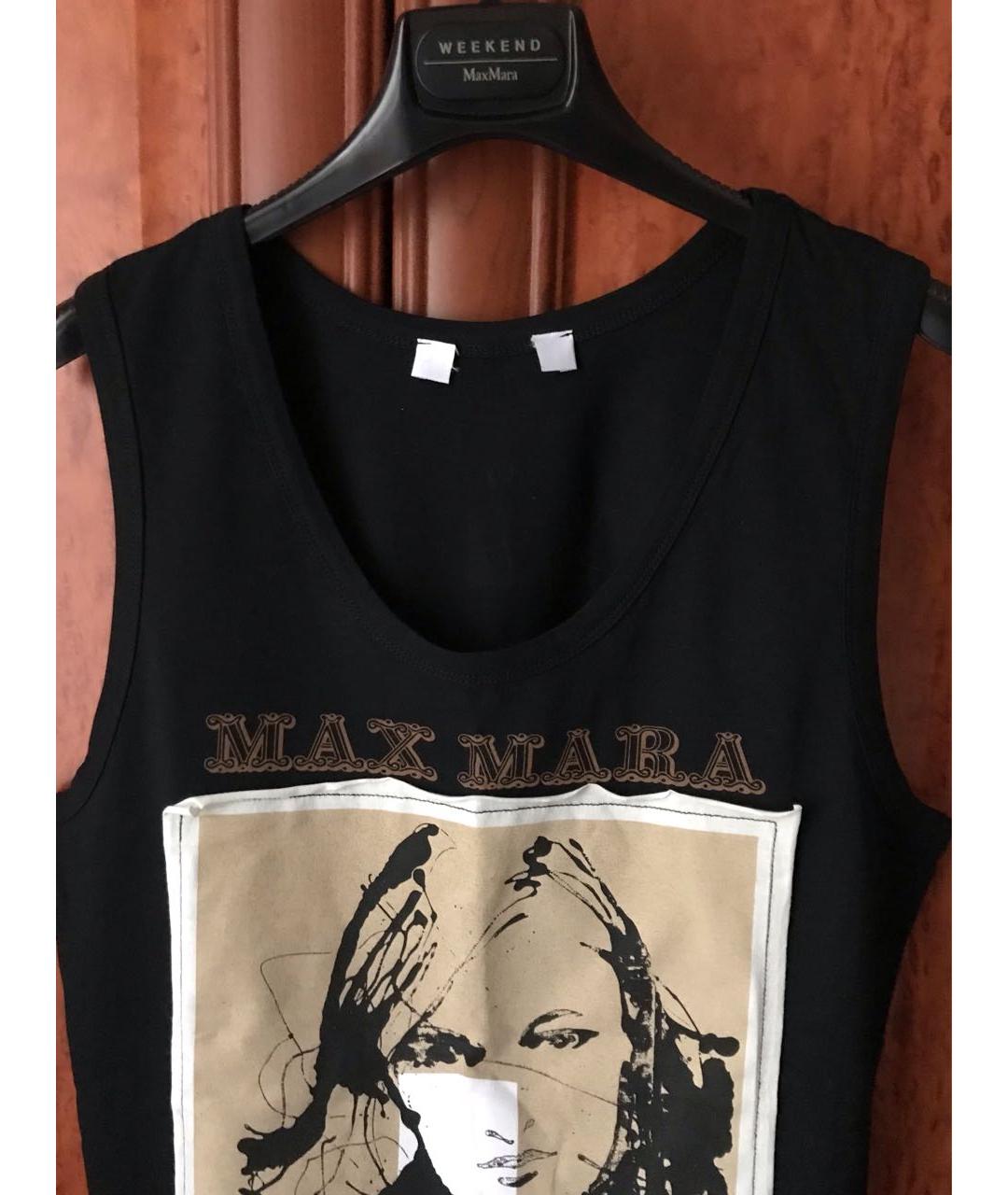 MAX MARA Мульти хлопковая майка, фото 3