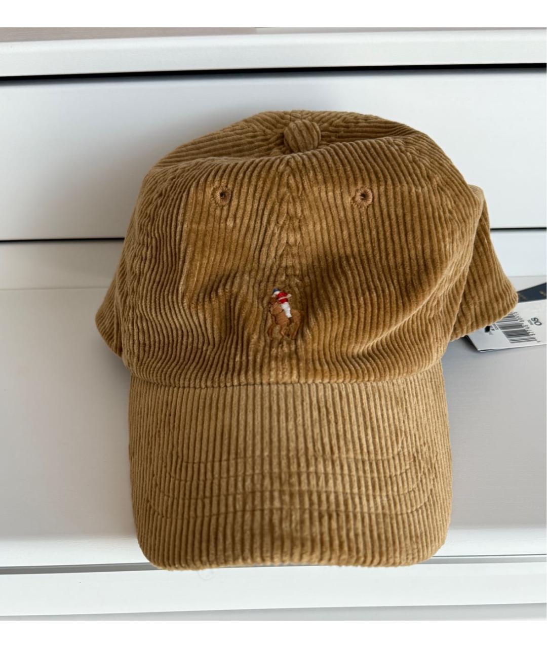 POLO RALPH LAUREN Коричневая кепка, фото 2