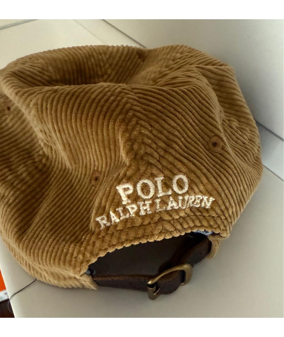 POLO RALPH LAUREN Коричневая кепка, фото 4
