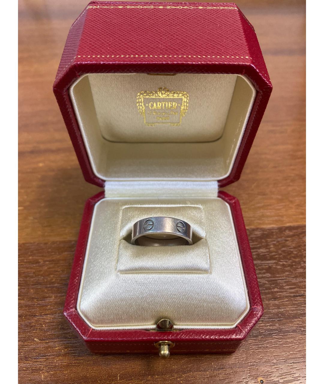CARTIER Кольцо из белого золота, фото 2