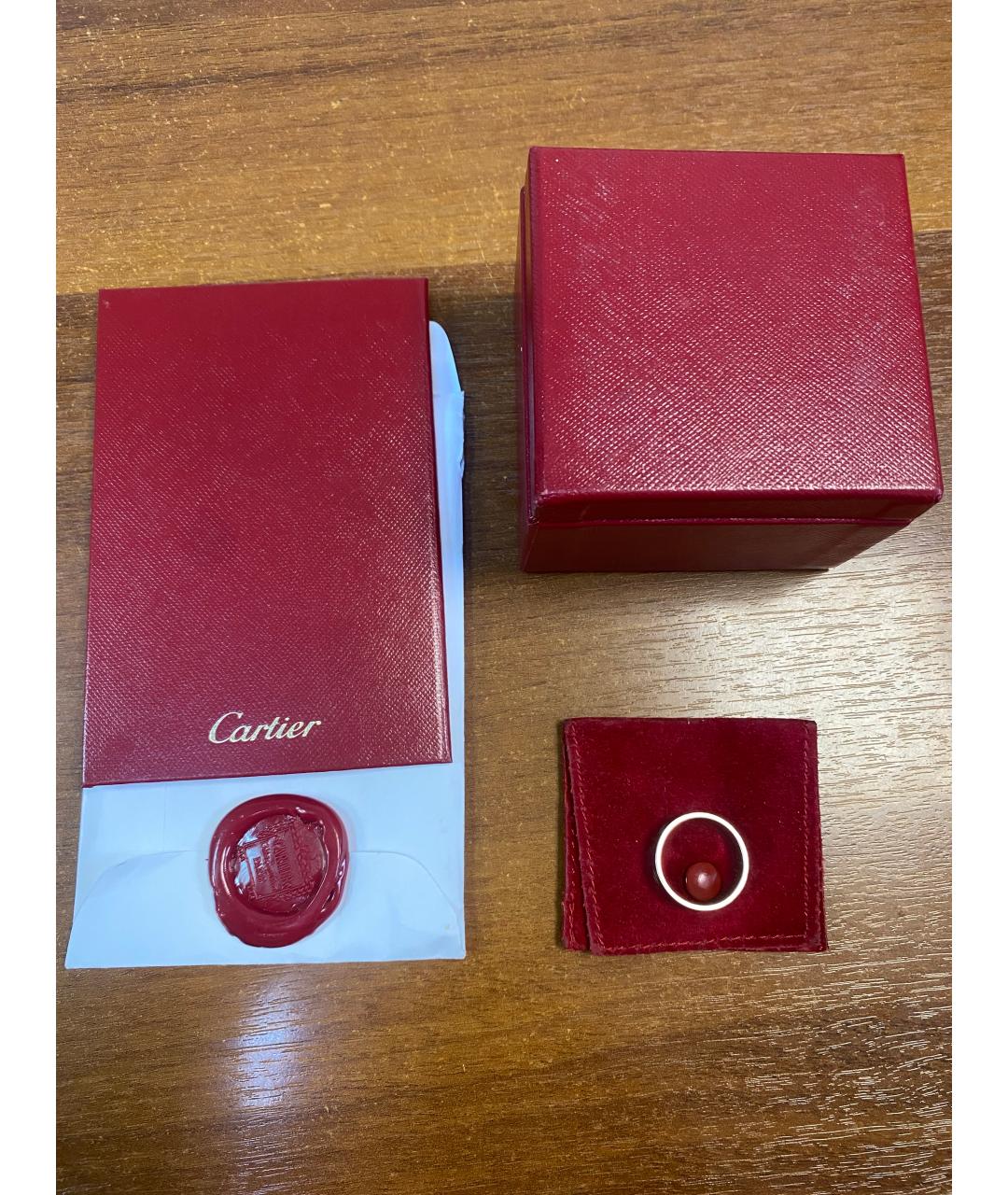 CARTIER Кольцо из белого золота, фото 6