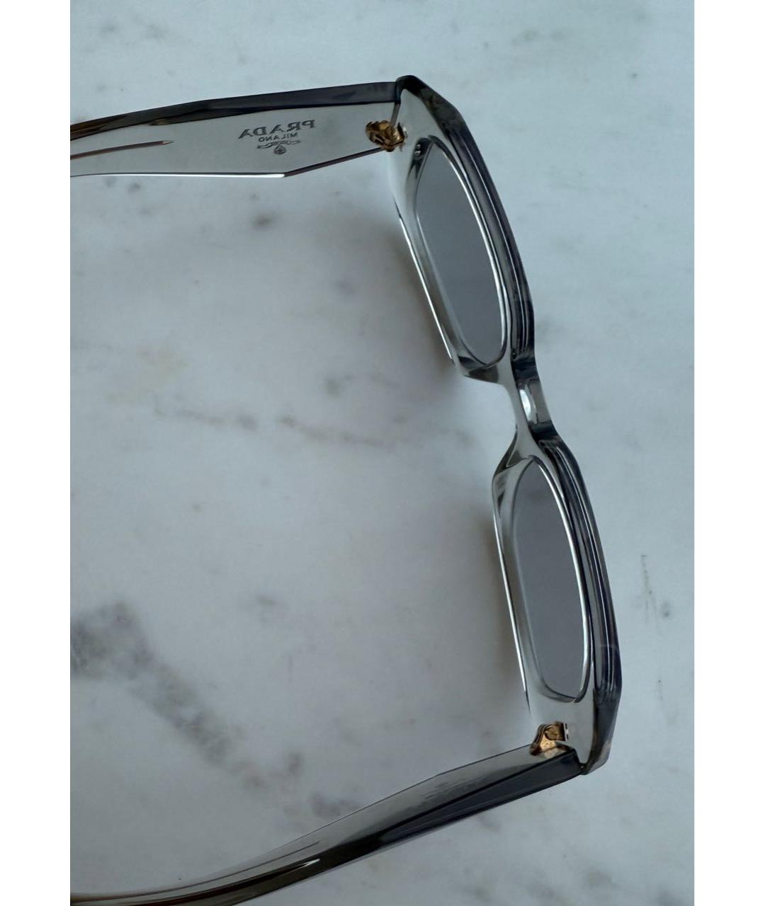 PRADA Серые солнцезащитные очки, фото 4