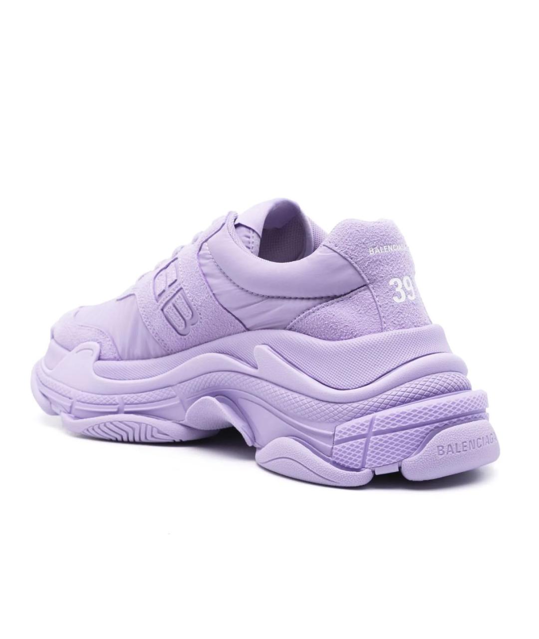 BALENCIAGA Фиолетовые кроссовки, фото 3