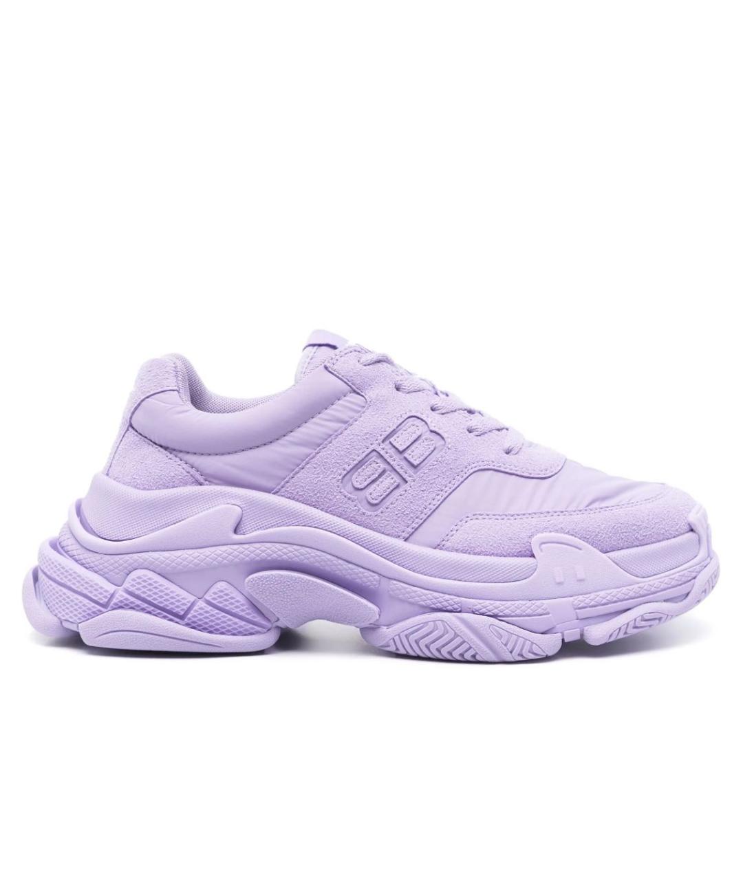 BALENCIAGA Фиолетовые кроссовки, фото 5