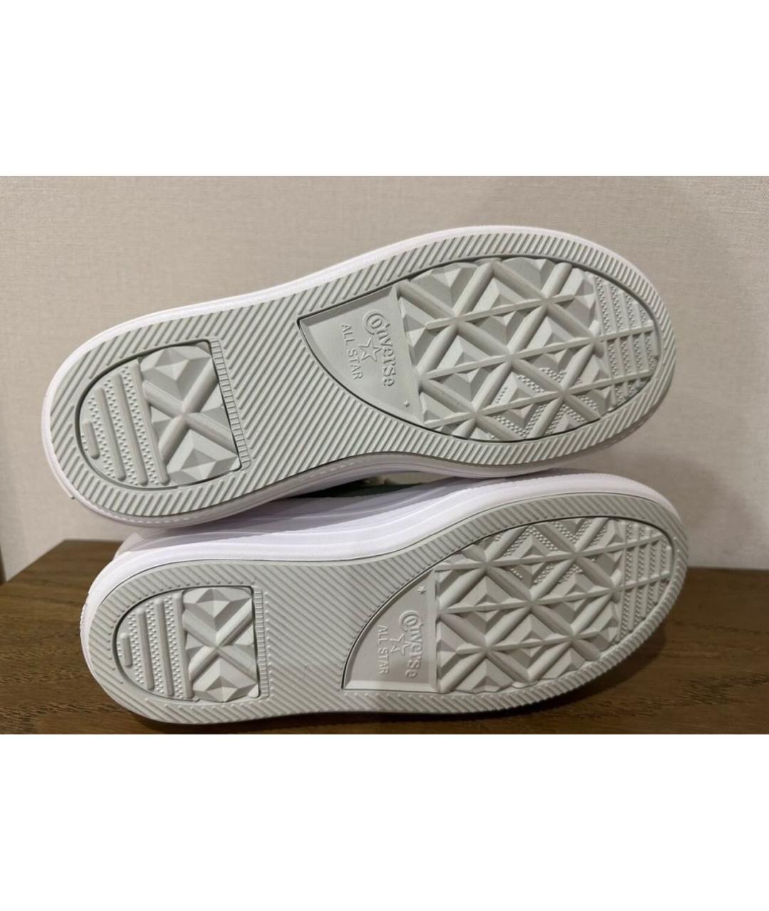 CONVERSE Зеленые текстильные кеды, фото 6