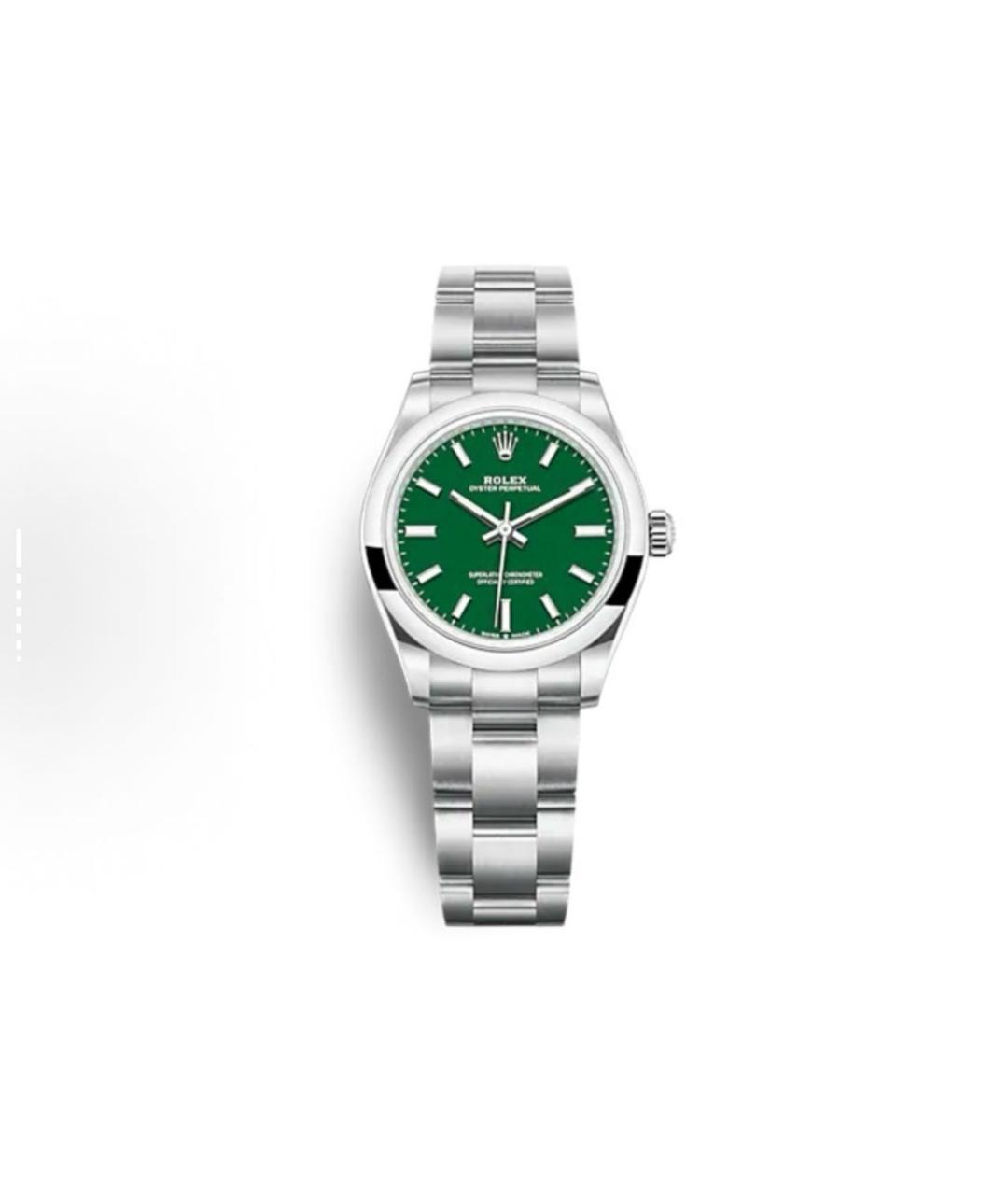 ROLEX Зеленые часы, фото 3