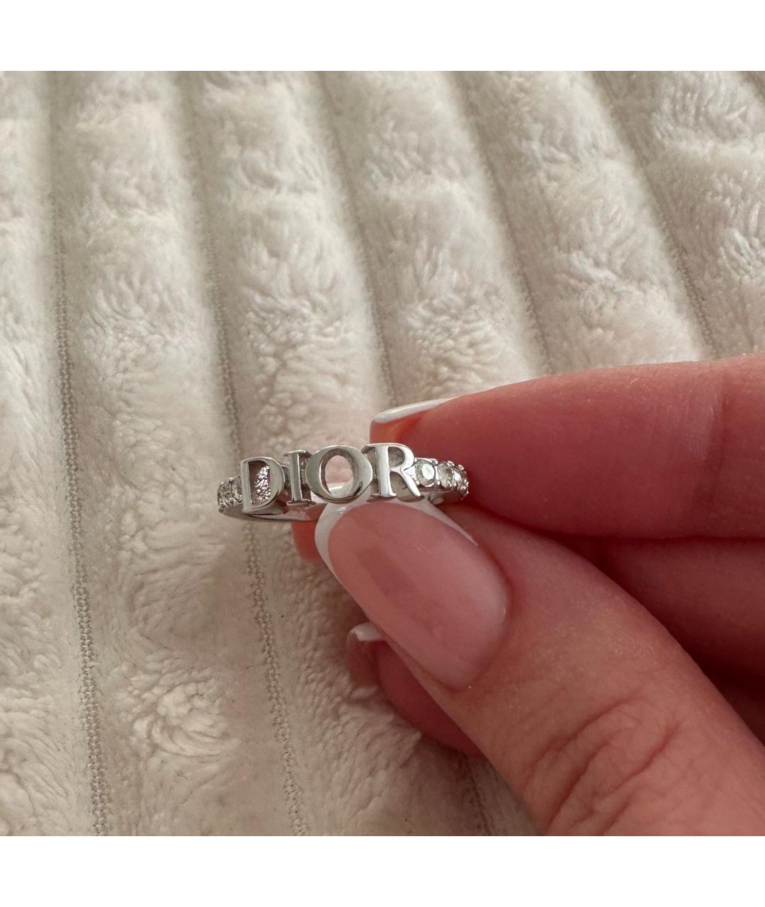 CHRISTIAN DIOR Серебряное латунное кольцо, фото 2