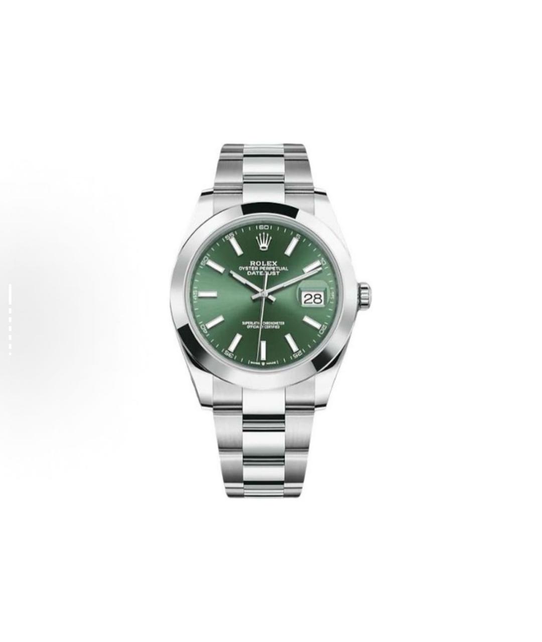 ROLEX Зеленые часы, фото 3