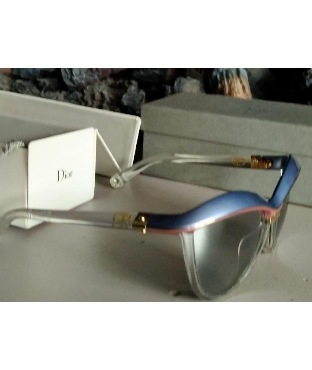 CHRISTIAN DIOR Мульти пластиковые солнцезащитные очки, фото 2