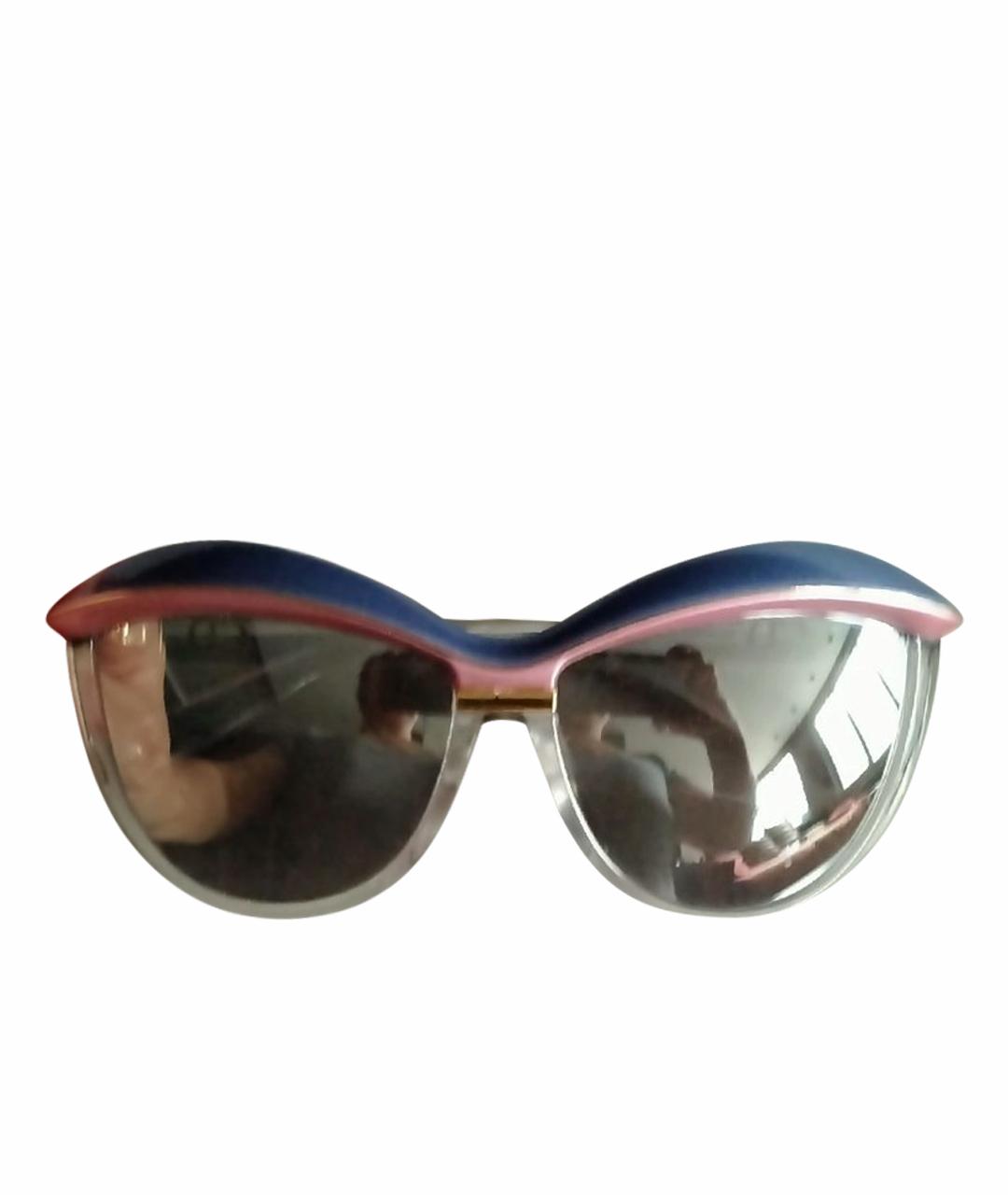 CHRISTIAN DIOR Мульти пластиковые солнцезащитные очки, фото 1