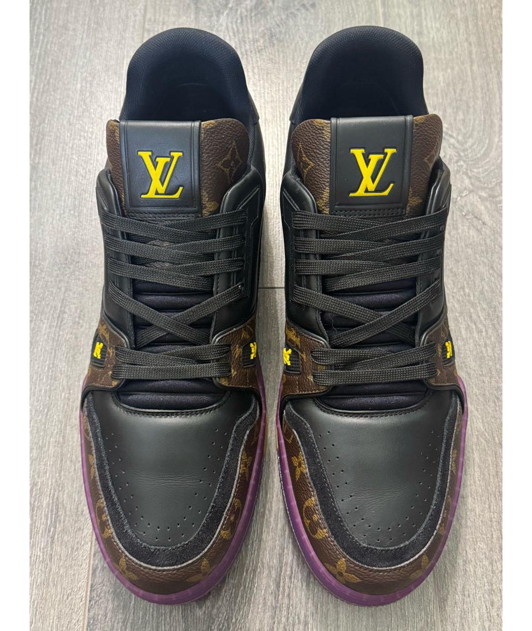 LOUIS VUITTON Мульти низкие кроссовки / кеды, фото 4