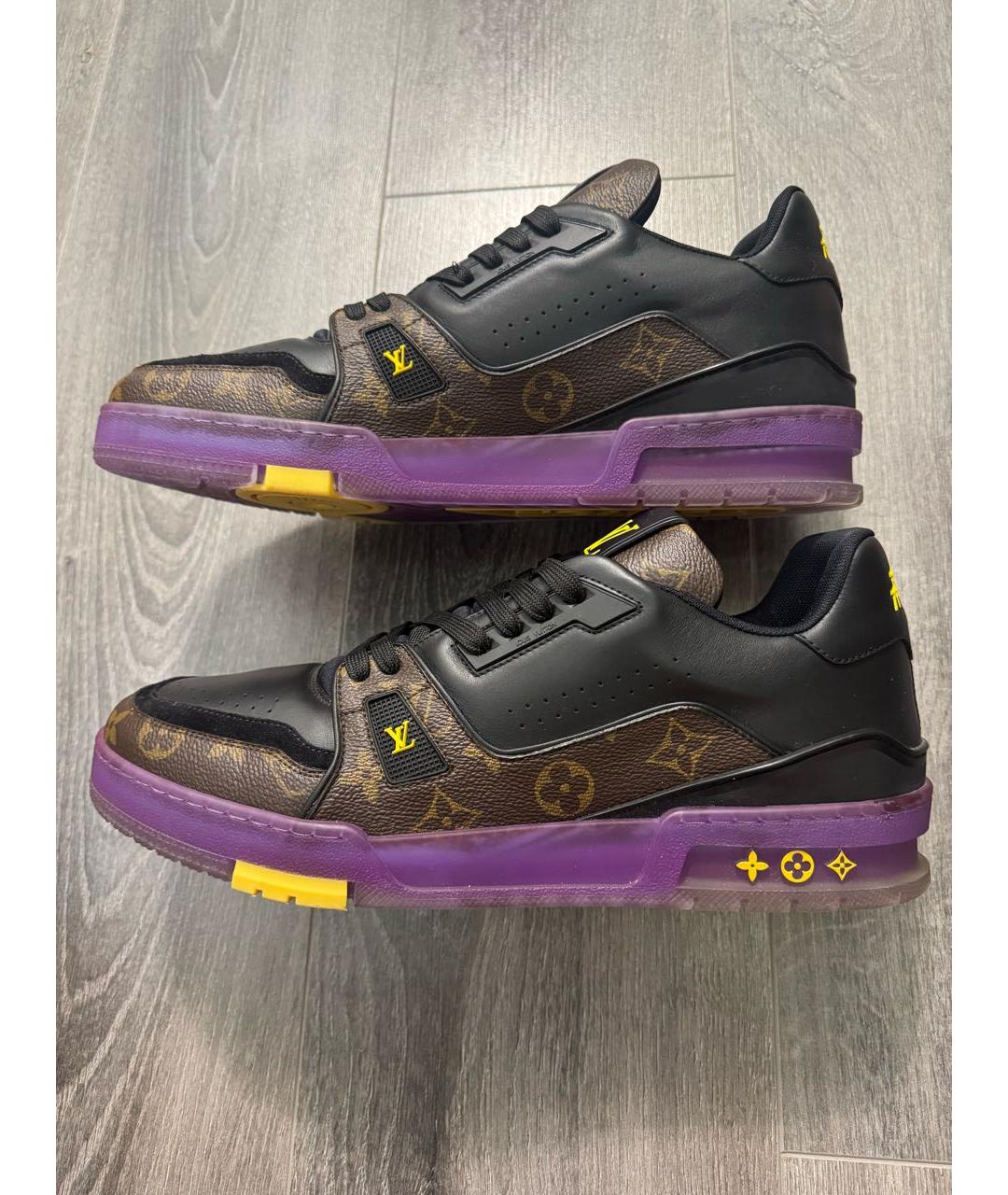 LOUIS VUITTON Мульти низкие кроссовки / кеды, фото 9