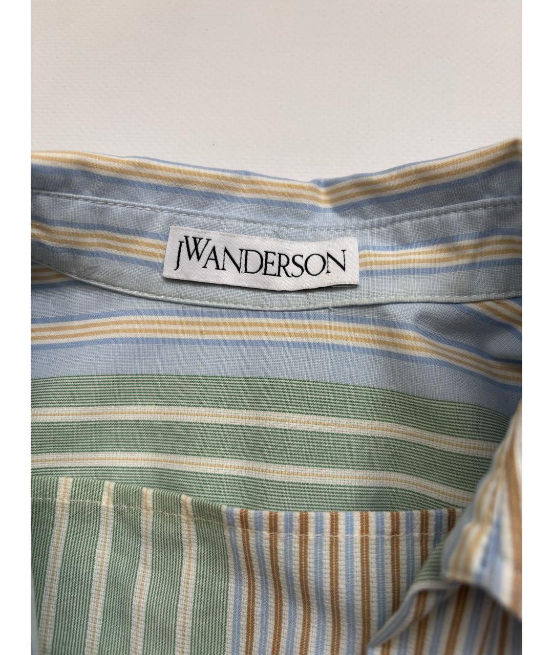 J.W.ANDERSON Белое хлопковое повседневное платье, фото 4
