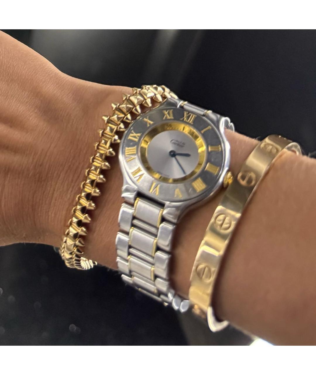 CARTIER Золотой браслет из розового золота, фото 4