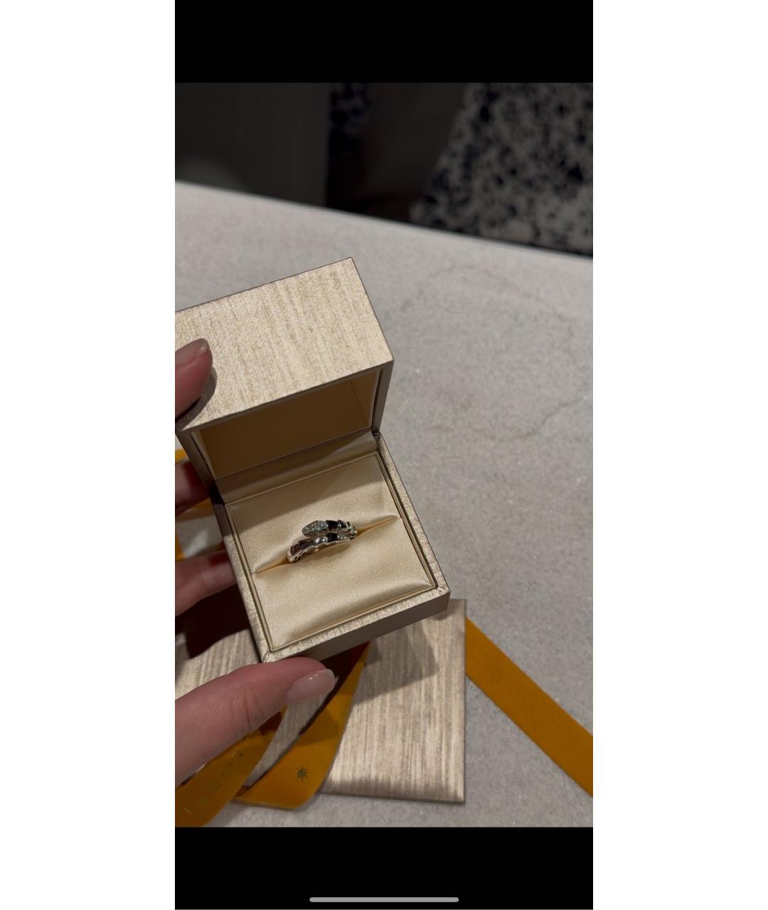 BVLGARI Кольцо из белого золота, фото 3