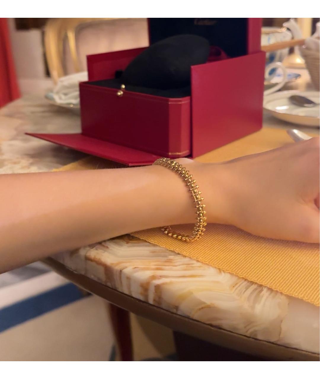 CARTIER Золотой браслет из розового золота, фото 4