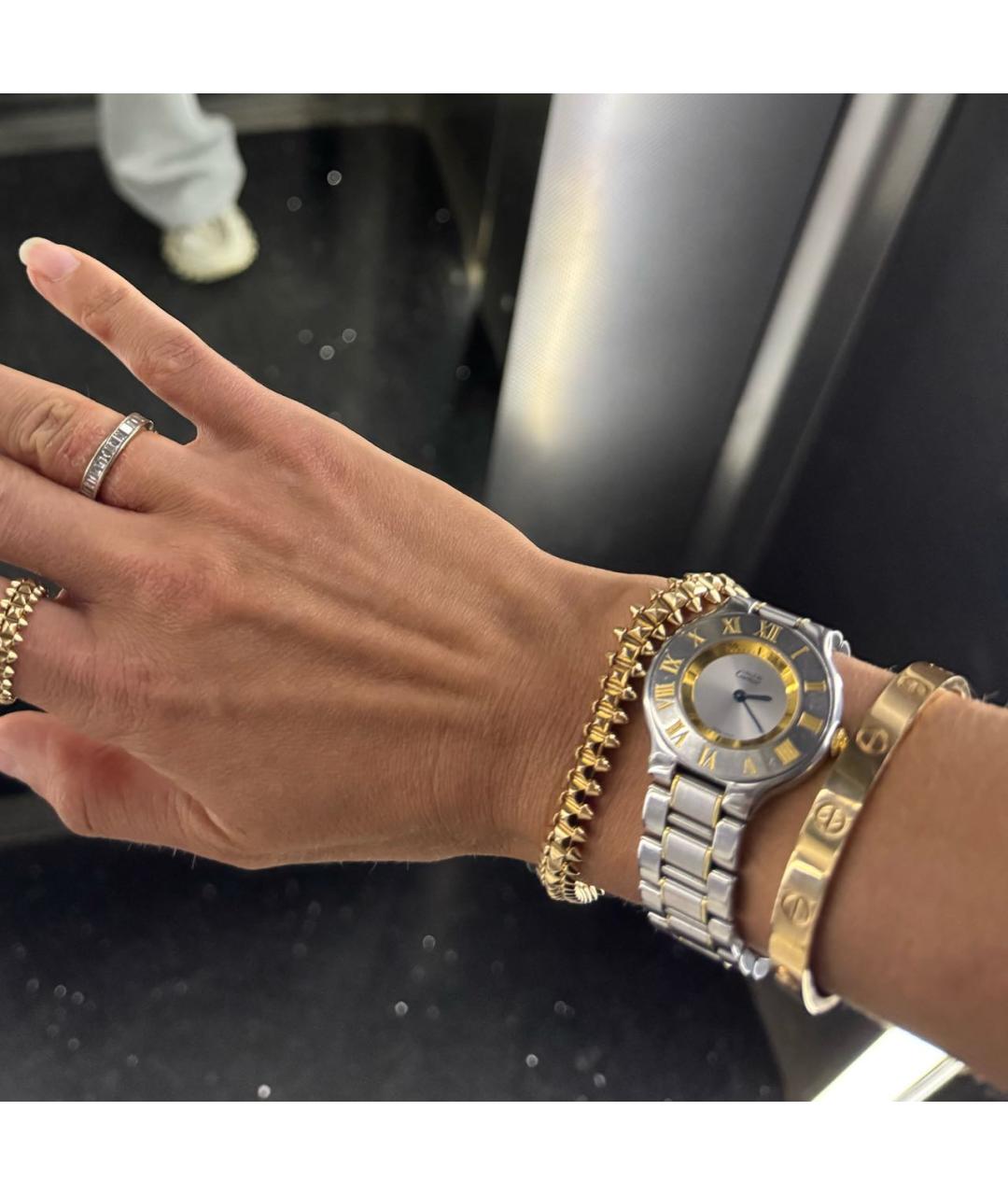 CARTIER Золотой браслет из розового золота, фото 6