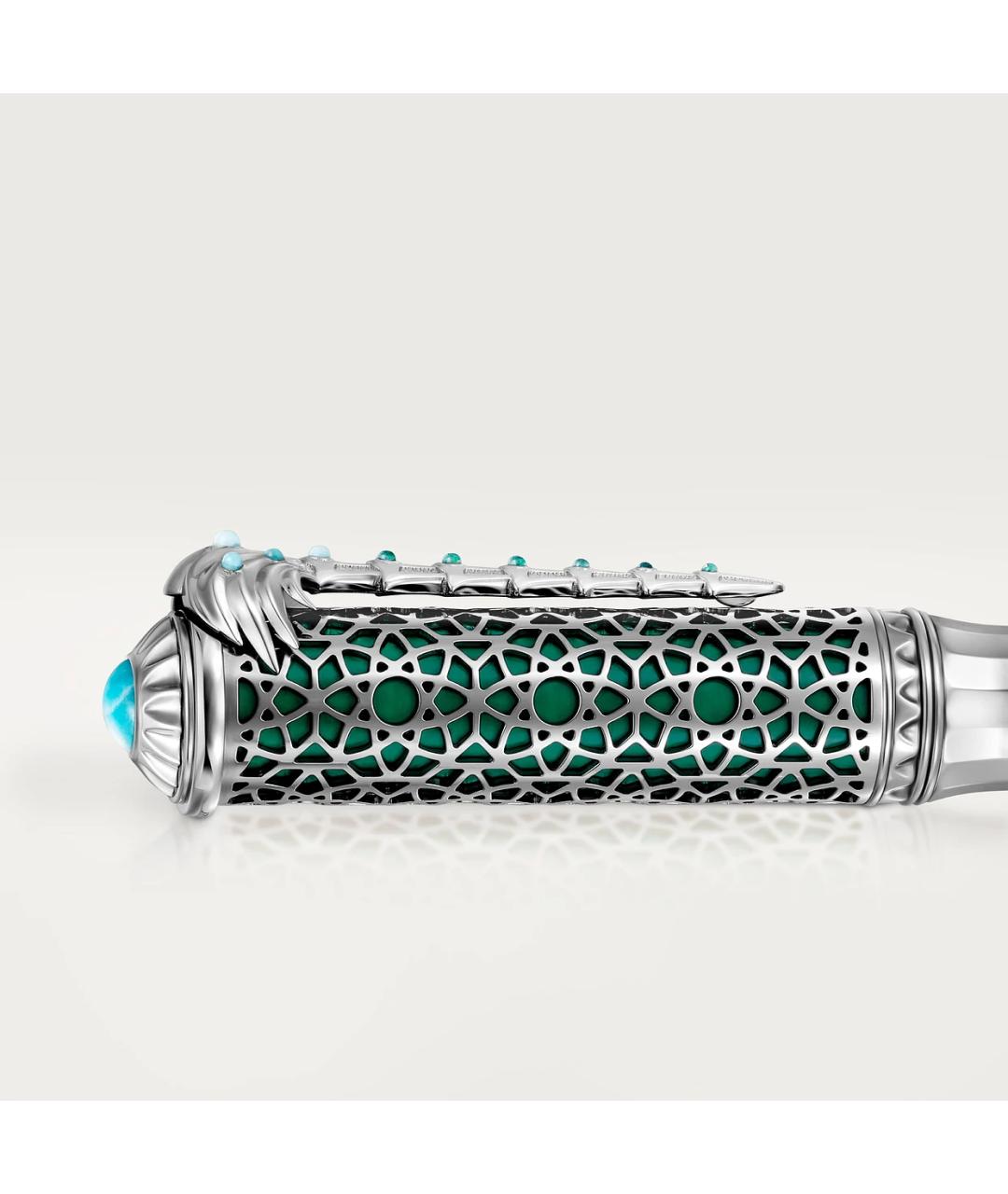 CARTIER Серебряная металлическая шариковая ручка, фото 3