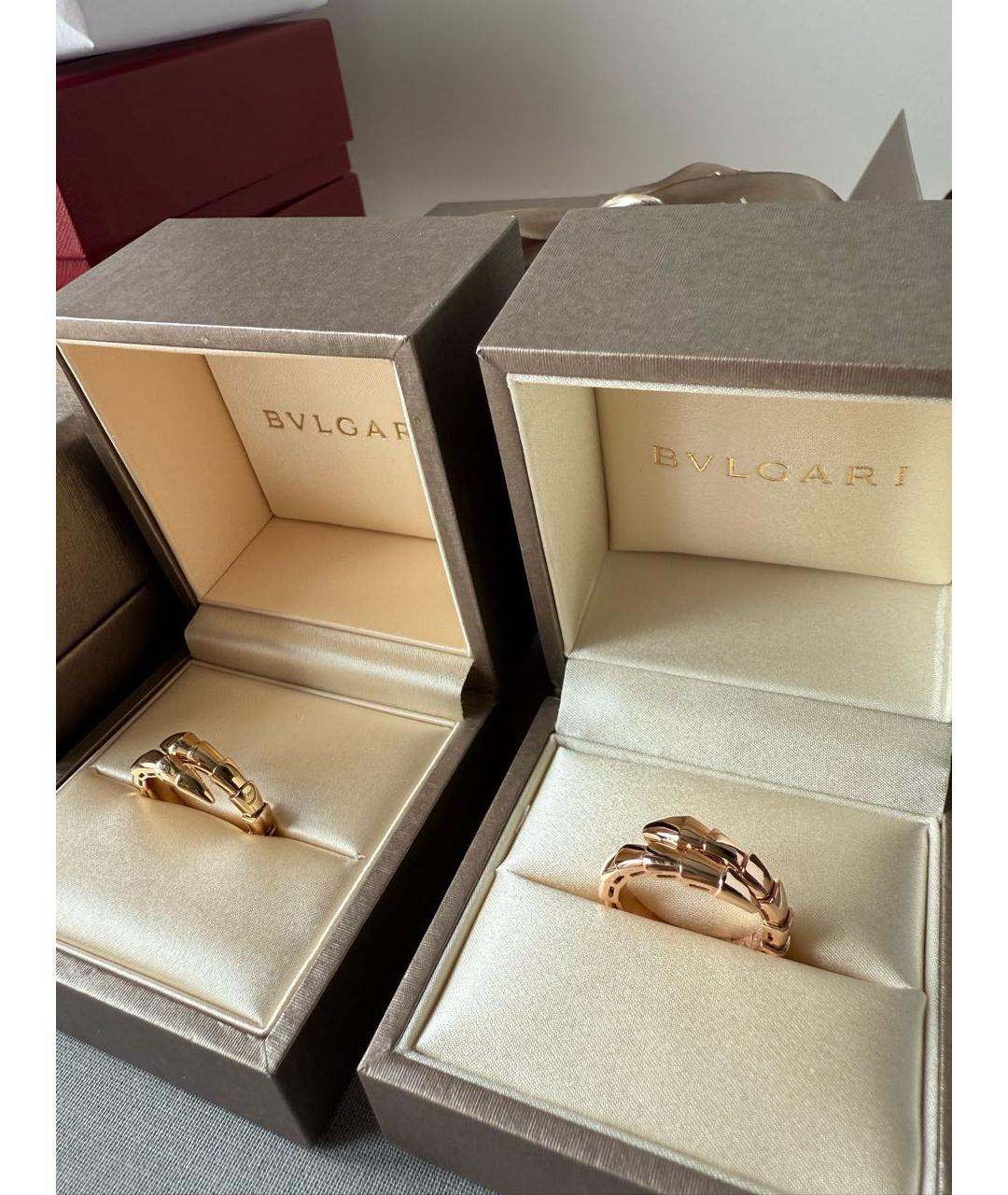 BVLGARI Золотое кольцо из розового золота, фото 5