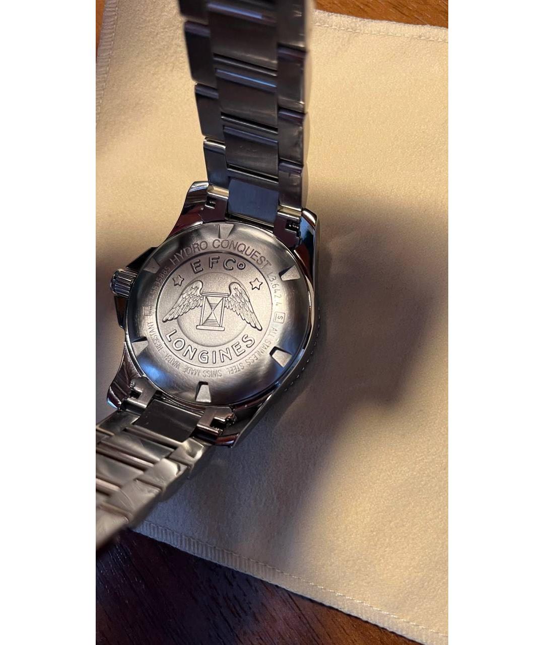 LONGINES Серебряные часы, фото 1