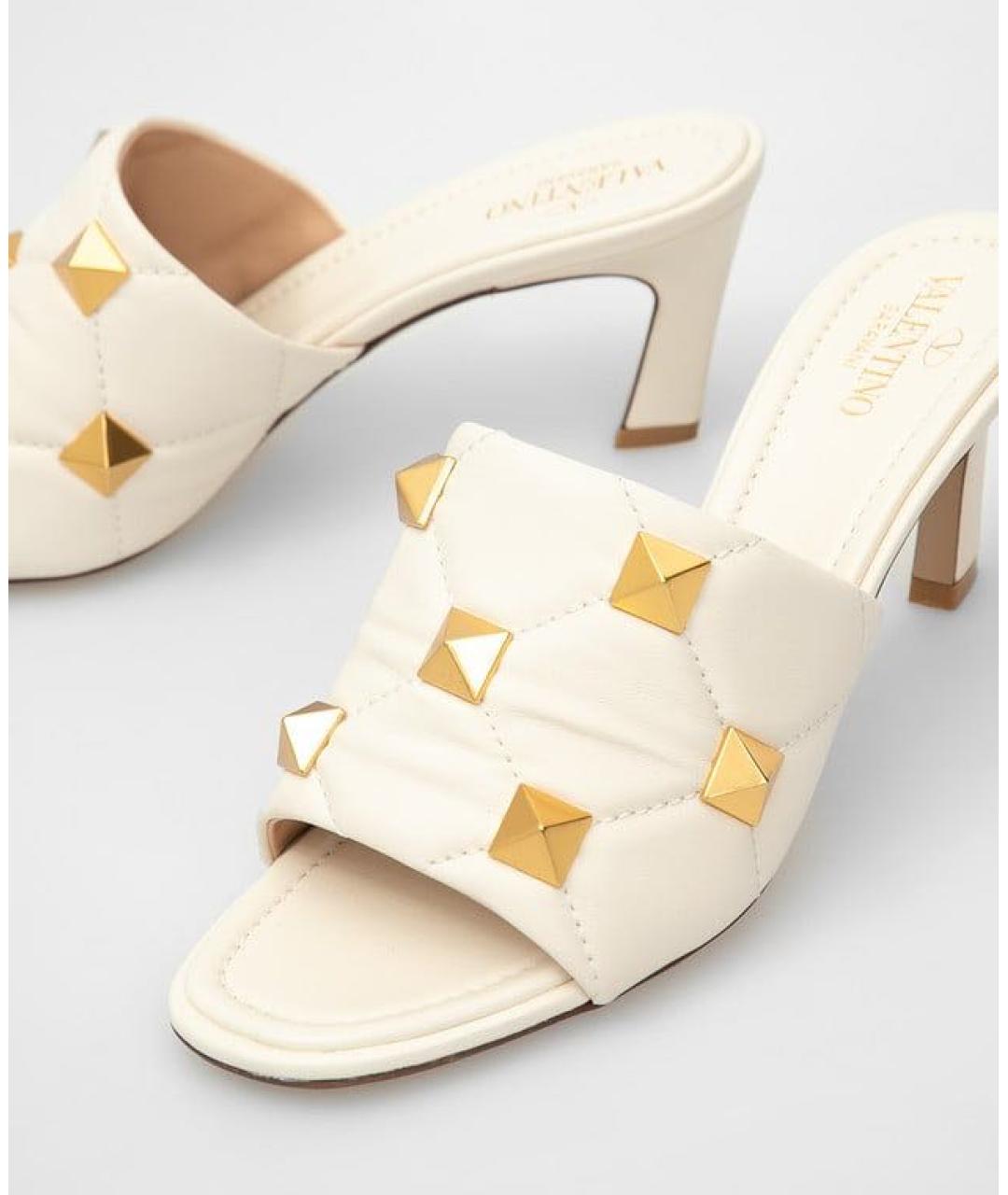 VALENTINO Кожаные мюли, фото 3