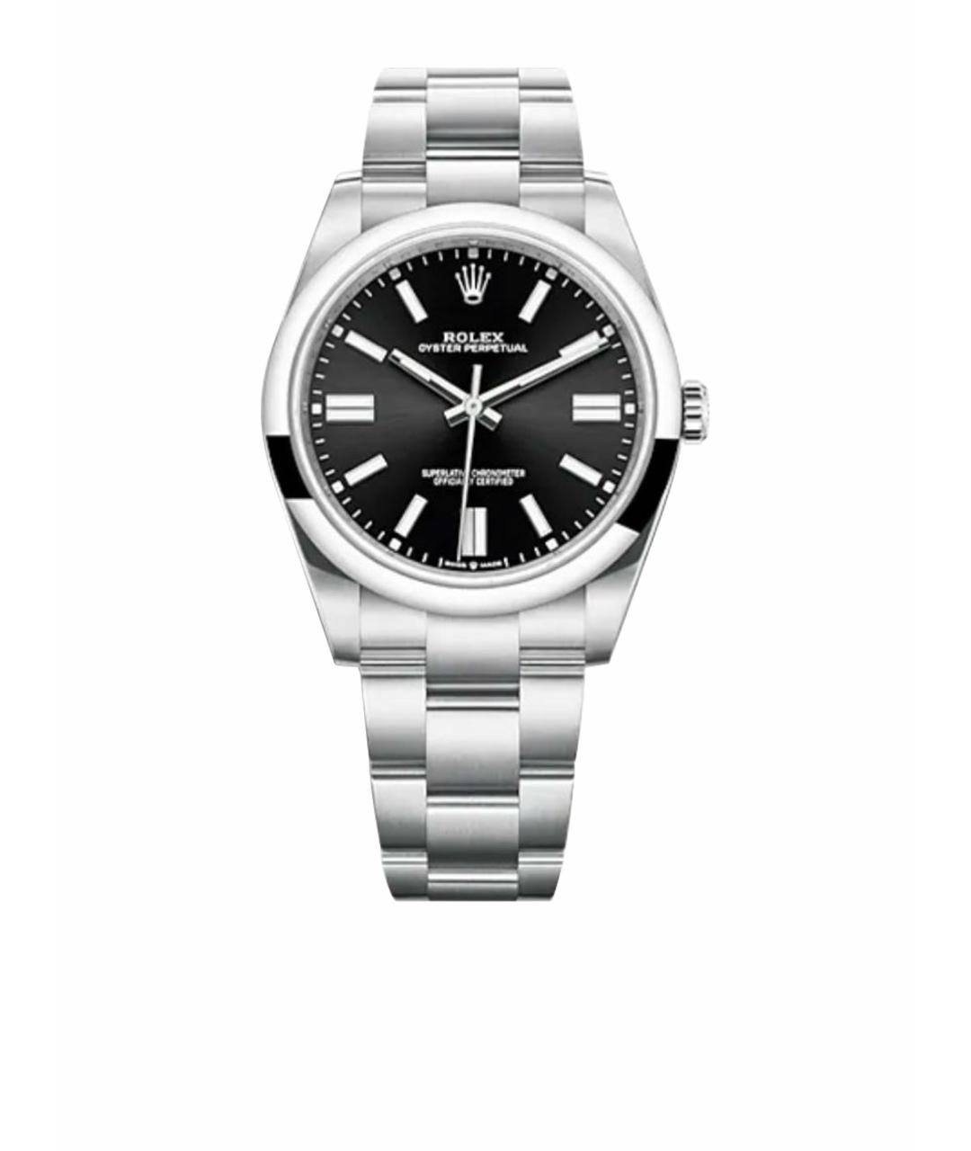 ROLEX Черные часы, фото 1
