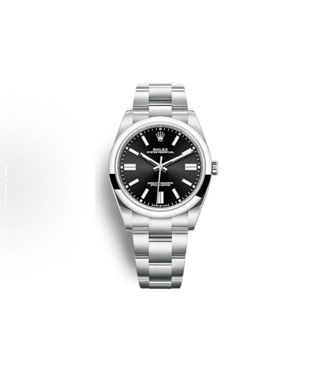 ROLEX Черные часы, фото 3