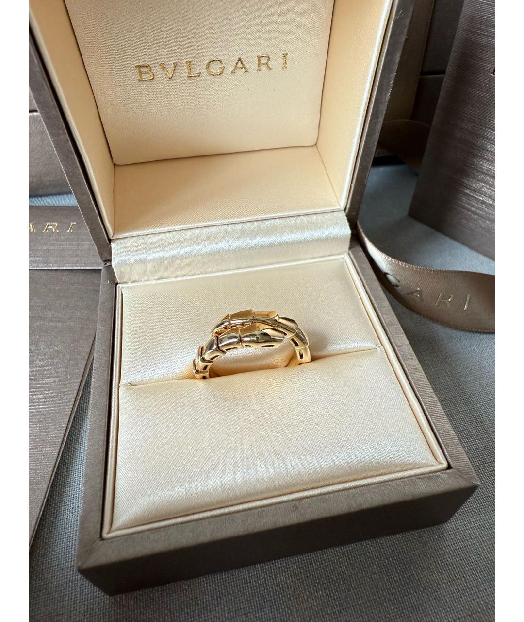 BVLGARI Золотое кольцо из желтого золота, фото 2