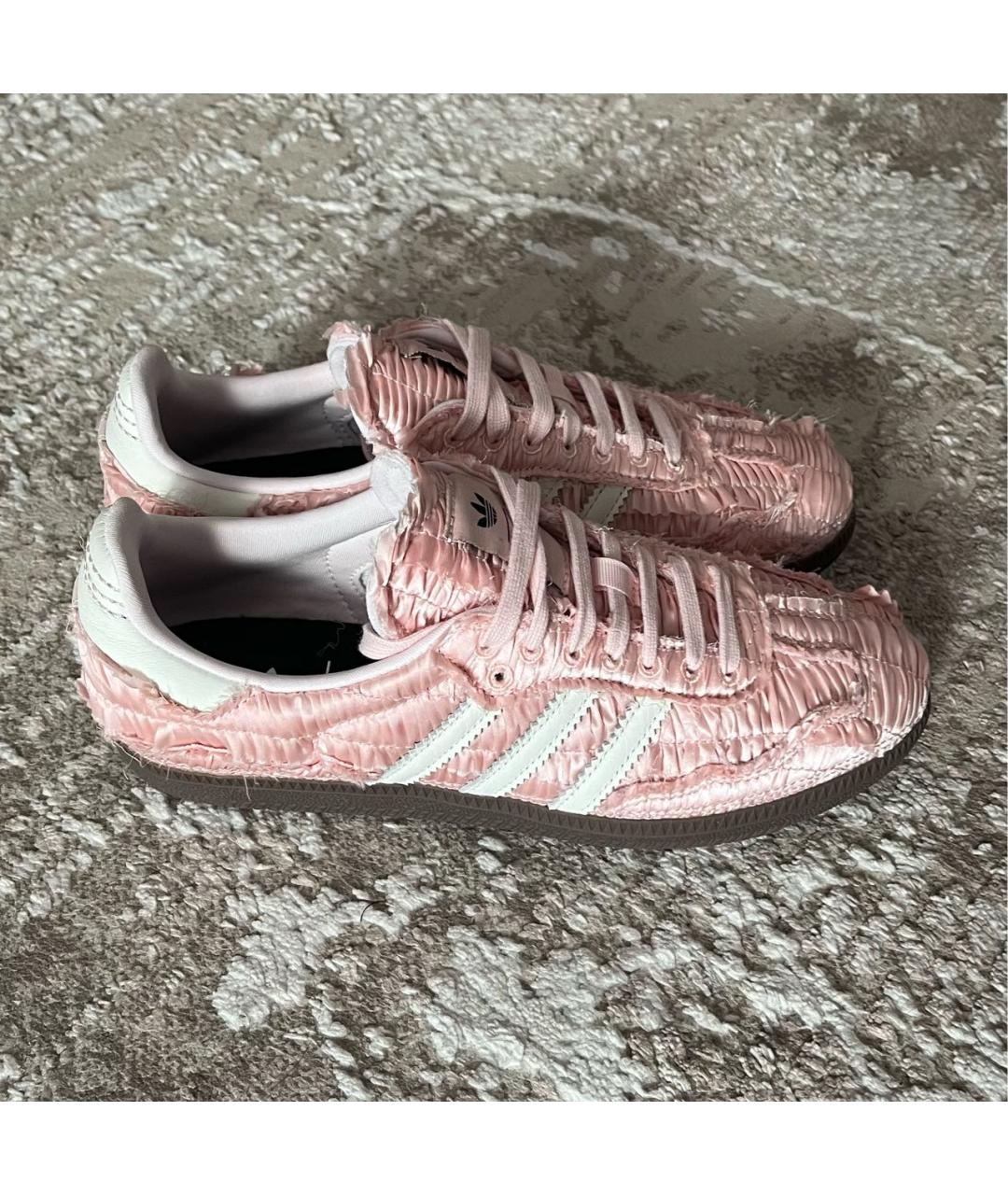 ADIDAS Розовые текстильные кроссовки, фото 6