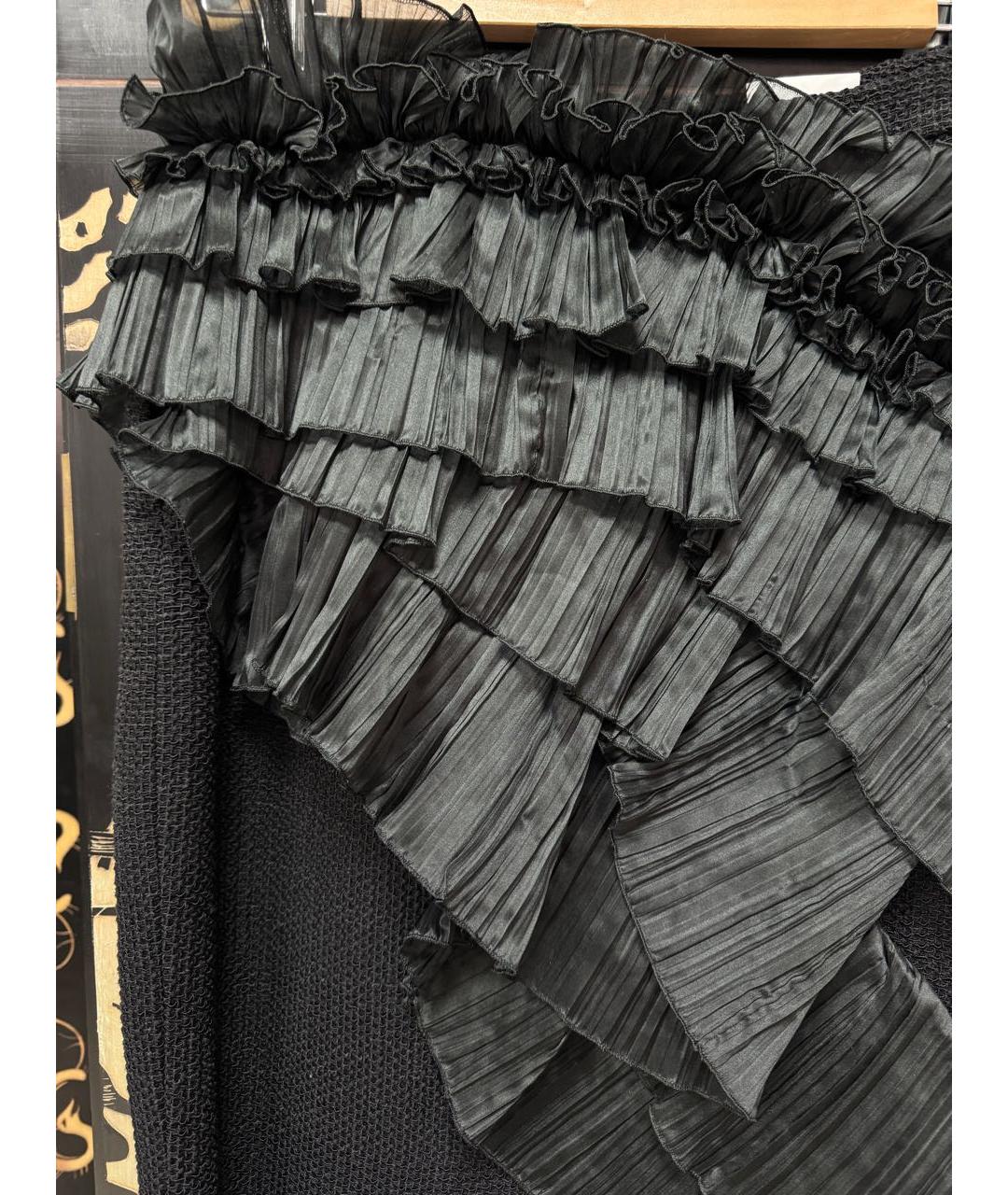 DRIES VAN NOTEN Черная юбка миди, фото 4