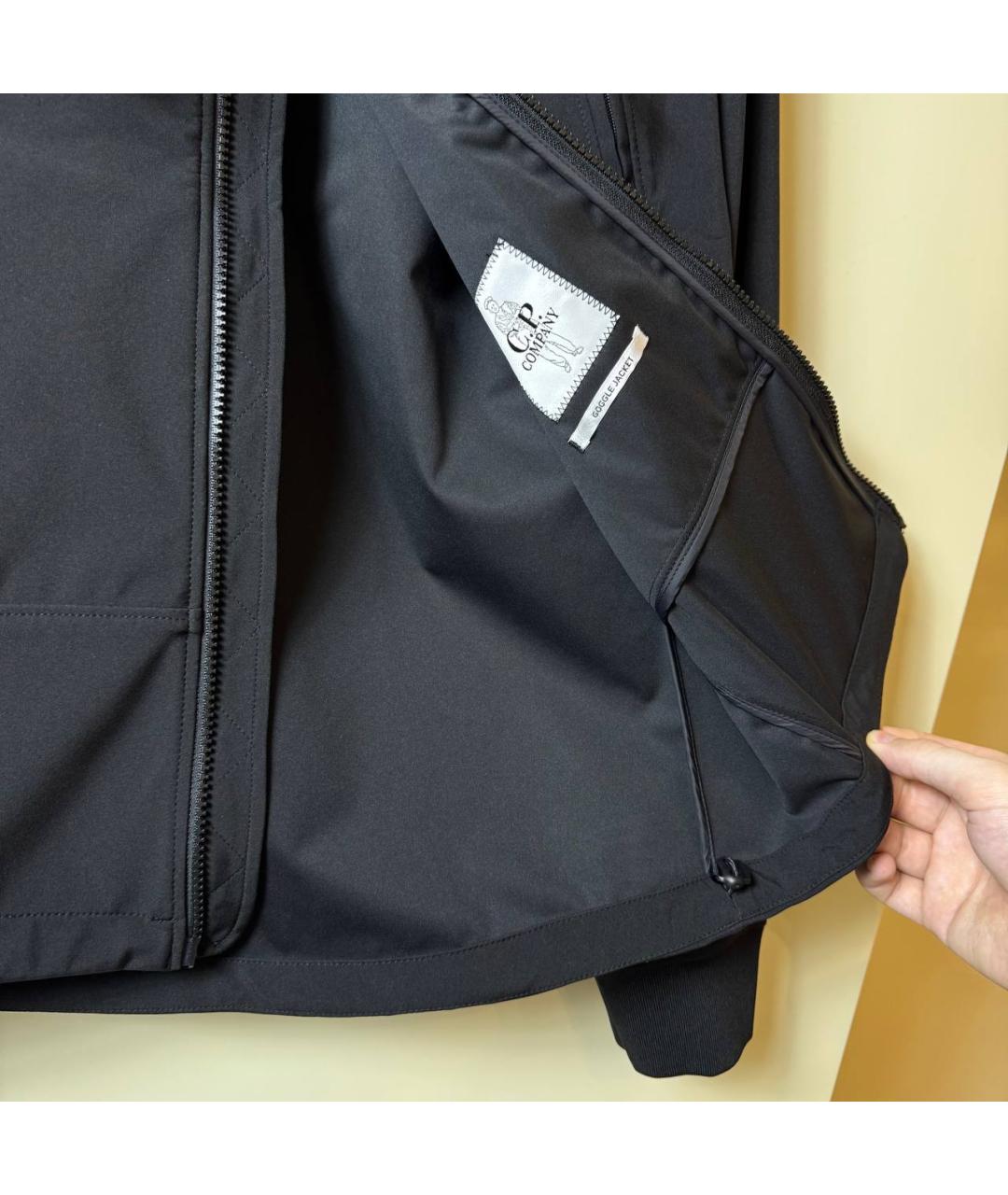 CP COMPANY Черная куртка, фото 5