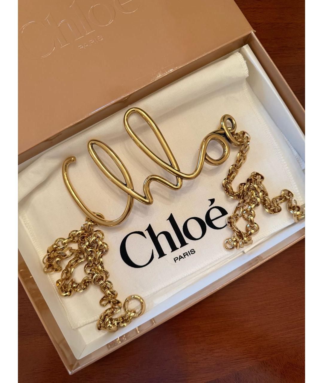 CHLOE Золотой ремень, фото 5
