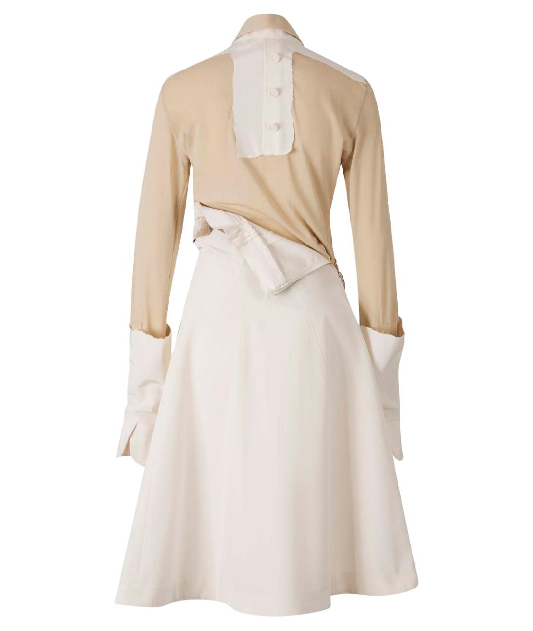 MAISON MARGIELA Мульти хлопковое повседневное платье, фото 2