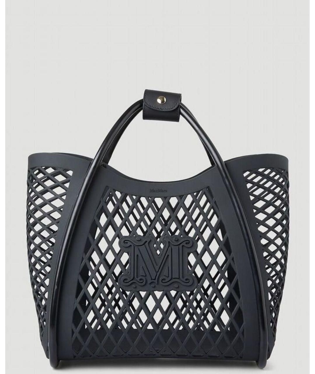 MAX MARA Черная сумка тоут, фото 3