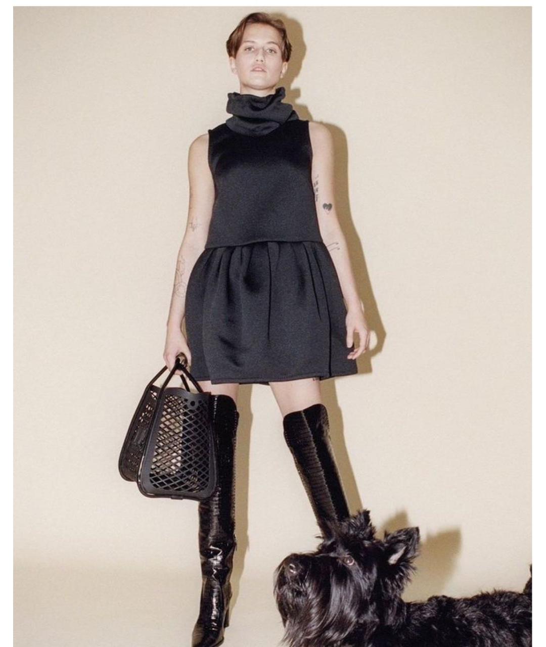 MAX MARA Черная сумка тоут, фото 5
