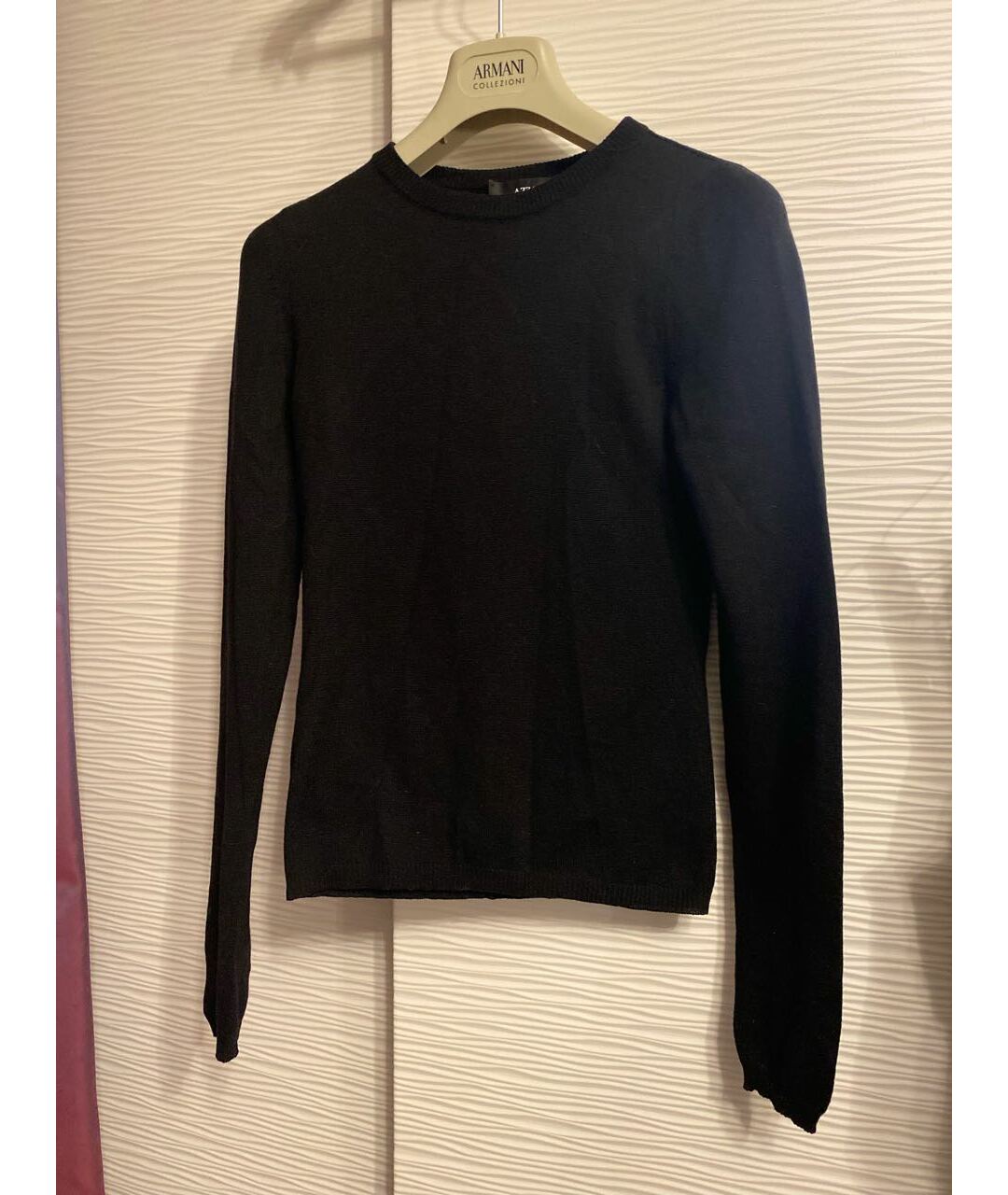 AZZARO Черный кашемировый джемпер / свитер, фото 1