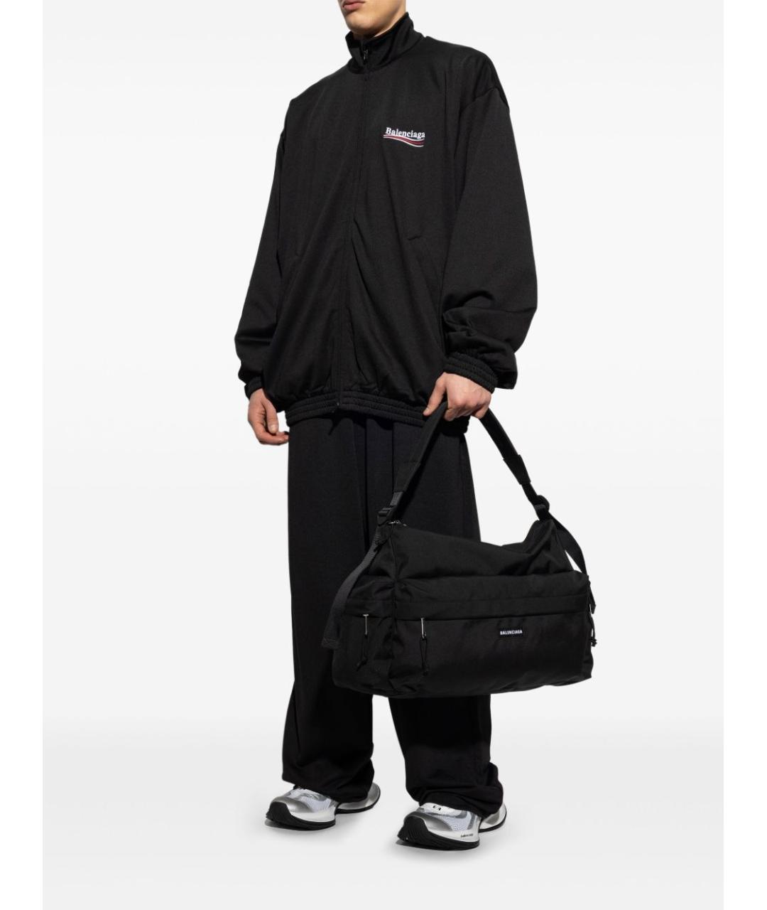 BALENCIAGA Белые синтетические низкие кроссовки / кеды, фото 5